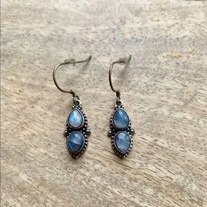 World Market Stone Drop Earrings